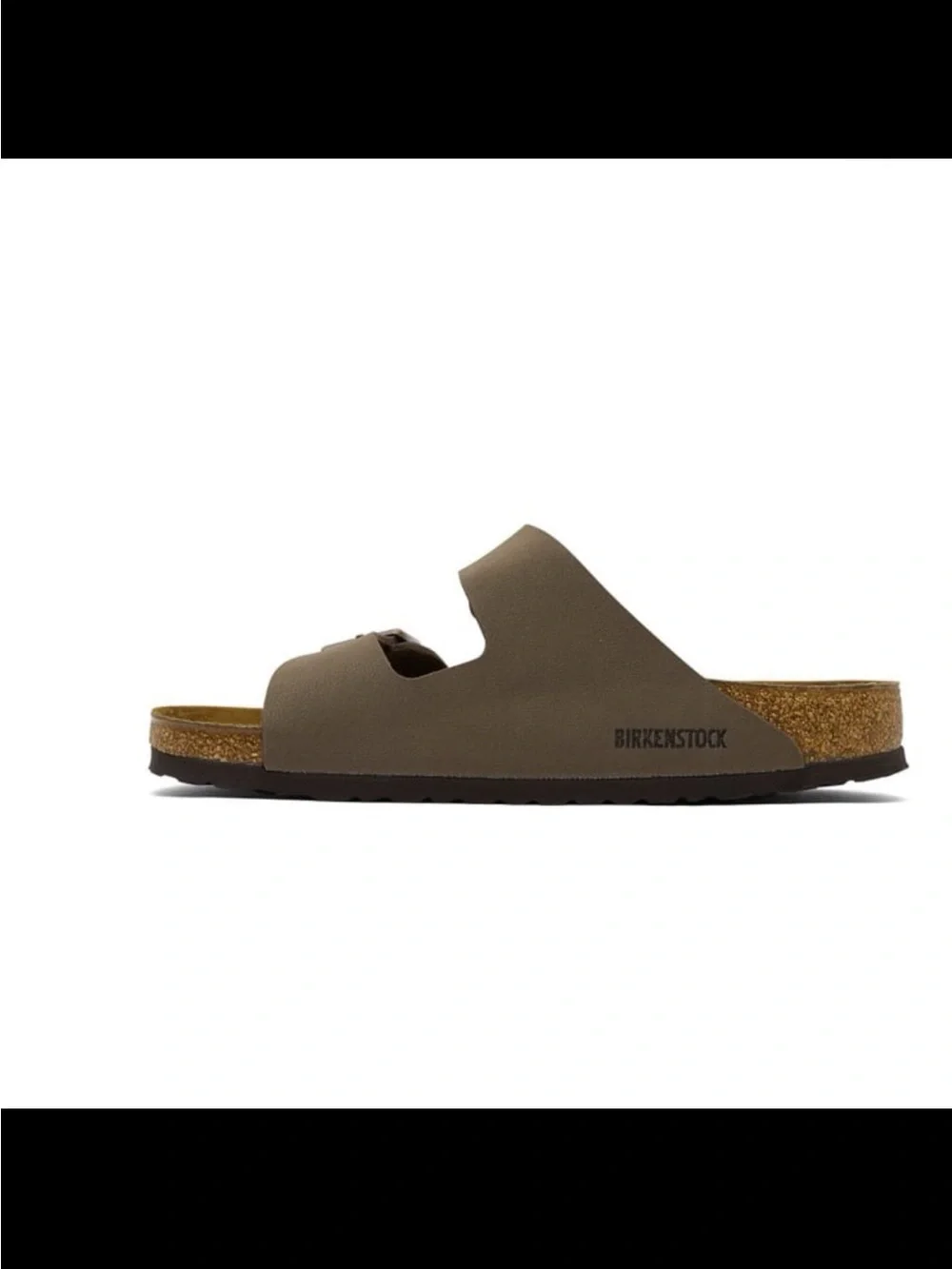 NWB Birkenstock men’s Arizona leather two strap sandals color mocha size 11